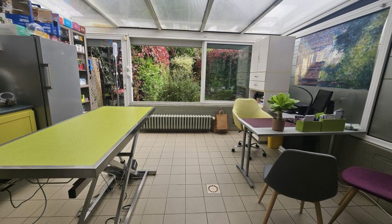 Salle de consultation vétérinaire