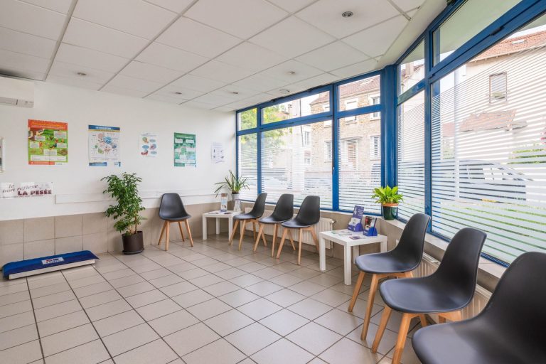 Salle d'attente vétérinaire