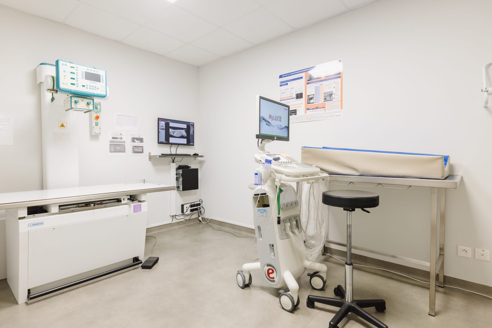 Salle échographie et radiologie