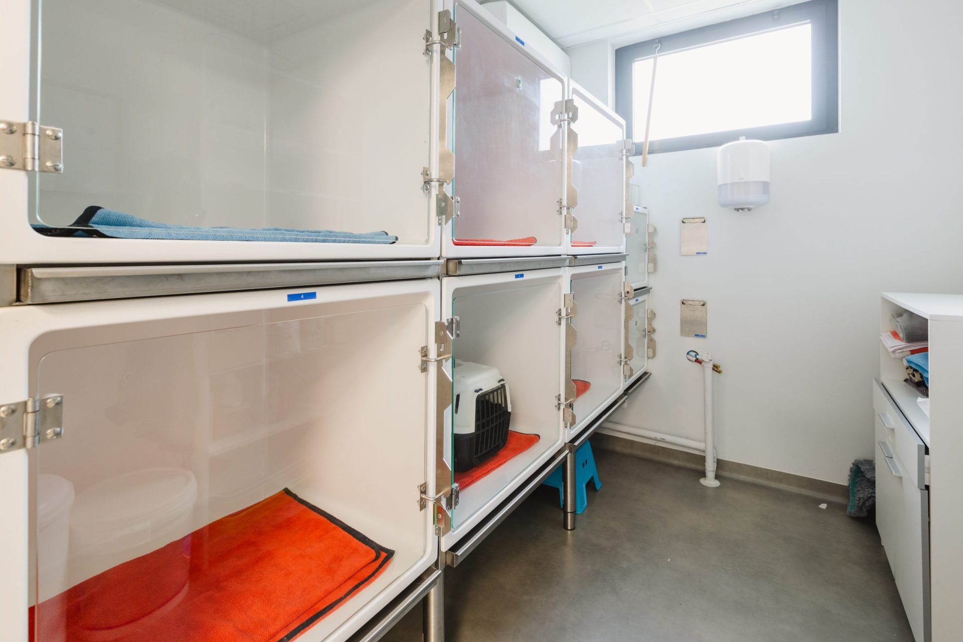 Cabine d'hospitalisation