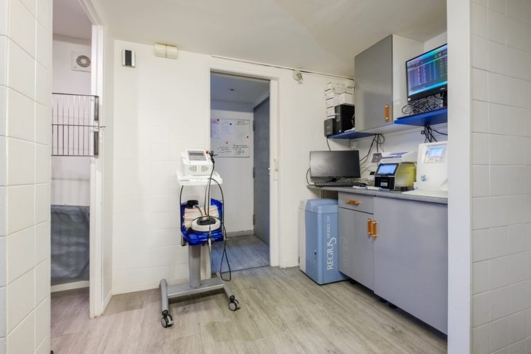 Espace laboratoire vétérinaire