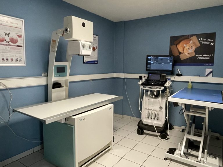 salle échographie et radio
