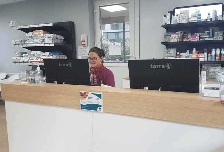 Accueil clinique vétérinaire
